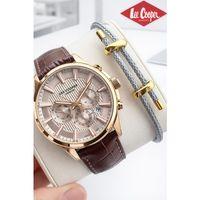 Lee Cooper Deri Kordon İç Fonksiyonları Aktif 5 Atm Suya Dayanıklı Erkek Kol Saati ELC.08239.472