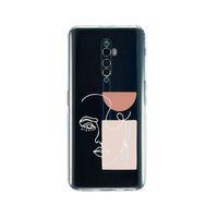 Oppo Reno 2Z Women Art Desenli Premium Şeffaf Silikon Kılıf