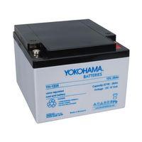 Yokohama YH-122.6 12 Volt  26 Amper Akü (165x176x125 mm)