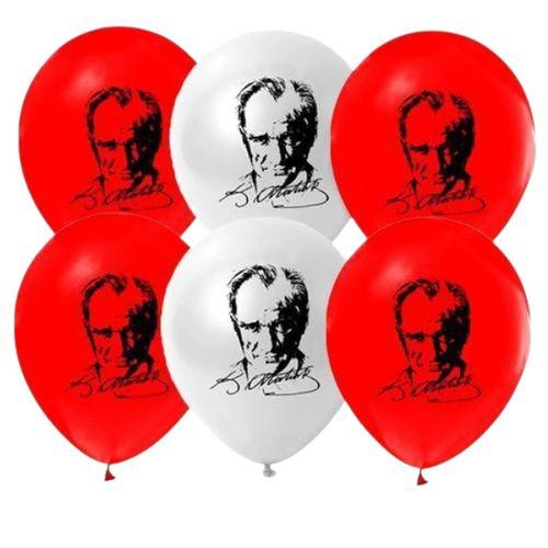 KIKA ATATÜRK BASKILI BALON (100 Adet )