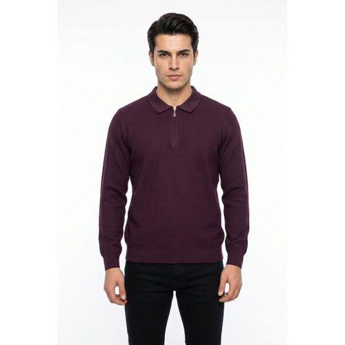 Erkek Spor Polo Yaka Mevsimlik Kazak BGL-ST05443