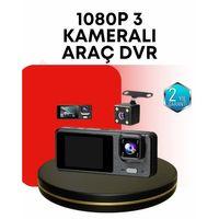Araç Kamerası 3’lü Sistem | Full Hd, Sesli Kayıt Ve Park Gözetimi