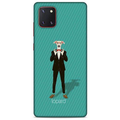 Samsung Galaxy Note 10 Lite Kılıf FunnyMaX (12) Koruyucu Silikon Turkuaz Köpek