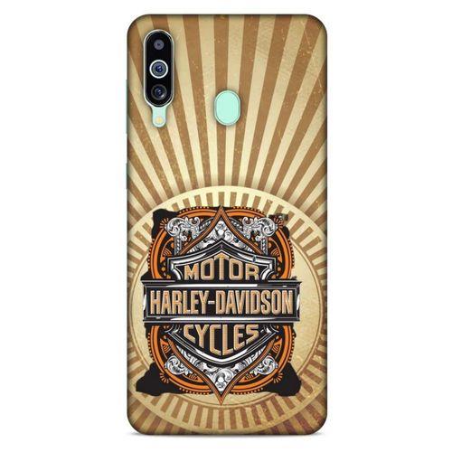Samsung Galaxy M40 Uyumlu Kılıf Motorsiklet (5) Koruma Kabı Harley Davidson