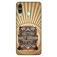 Samsung Galaxy M40 Uyumlu Kılıf Motorsiklet (5) Koruma Kabı Harley Davidson