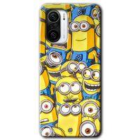 Poco F3 Kılıf HD Desen Baskılı Arka Kapak - Minion Ordusu