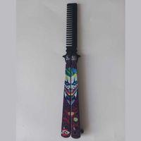 Metal 21 Cm Kelebek Tarak Joker Tasarımlı