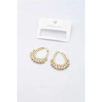 İncili Küpe - Altın