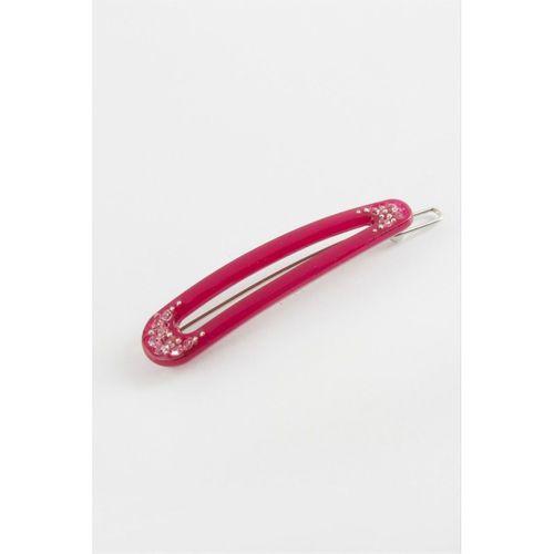 Oval Taşlı Klipsli Toka