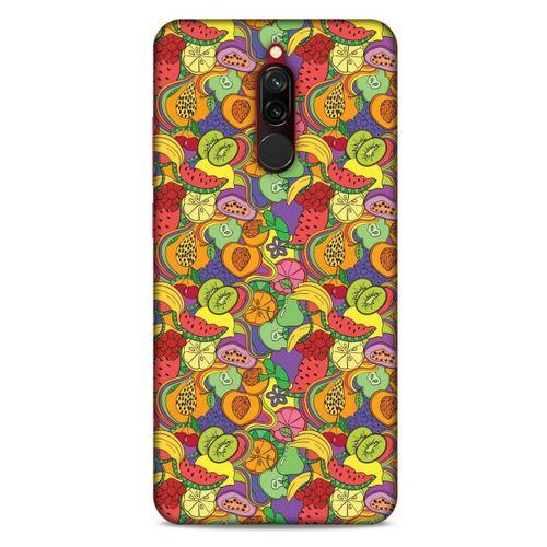 Frutix Meyve Mix 08 Xiaomi Redmi 8 Kılıf Desenli Silikon