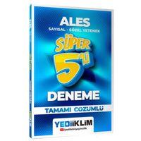 Yediiklim Ales Sayısal Sözel Yetenek Süper 5li Deneme Tamamı Çözümlü 2026