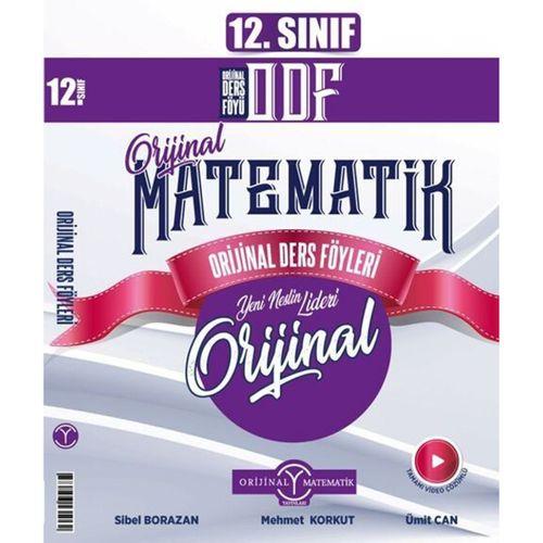 12. Sınıf Matematik ODF Orijinal Ders Föyleri Orijinal Mikro