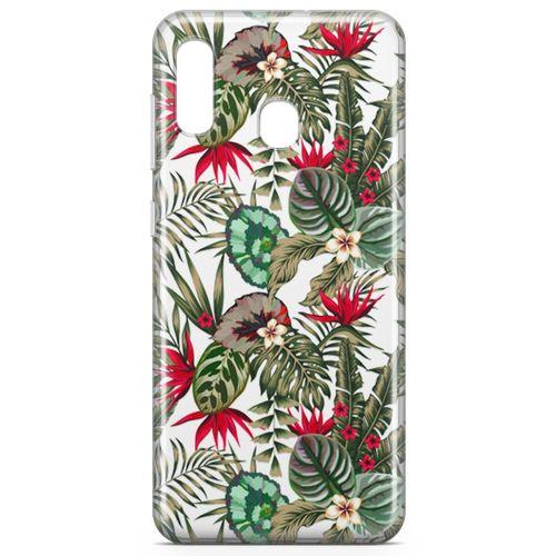 Samsung Galaxy A20 Kılıf Güney Amerika Bahçe Arka Kapak Koruma Desenli Full Koruyucu