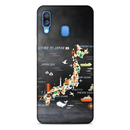 Samsung Galaxy A40 Kılıf Japonya (14) Lansman Kılıf Japonya Tur Haritası
