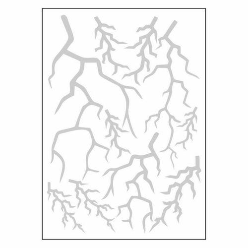 SEVGENT A4 Sticker 131 Tek Paket Çoklu Şimşek Beyaz