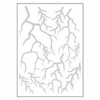 SEVGENT A4 Sticker 131 Tek Paket Çoklu Şimşek Beyaz