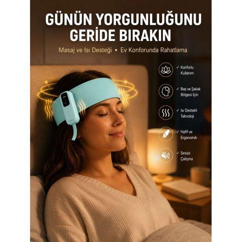 Sıkıştırmalı Baş Masaj Aleti Ev Tipi Konforlu Masaj Deneyimi Yeni Nesil