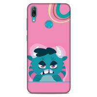 Emojix (32) Huawei Y7 Prime 2019 Kılıf Silikon Kapak Desenli