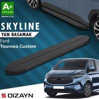S-Dizayn Ford Tourneo Custom 2 Skyline Siyah Yan Basamak 223 Cm 2023 Üzeri A+ Kalite