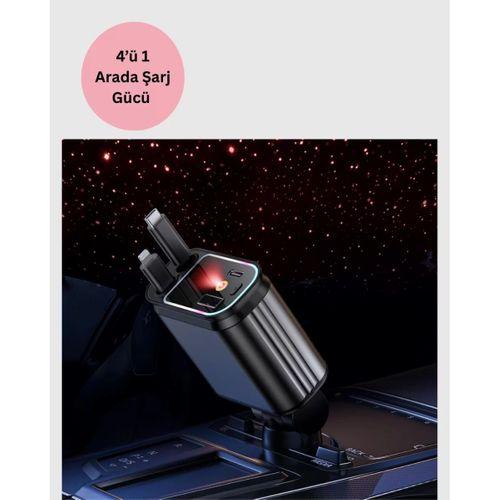 Renault, Peugeot, Citroen, Fiat Araçlar İçin Hızlı Şarjlı Araç Çakmaklık Adaptörü