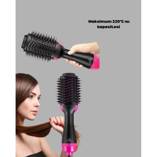 Yeni Nesil Fön Tarağı – 220°c Isı, Negatif İyon, 360° Dönebilen Kablo