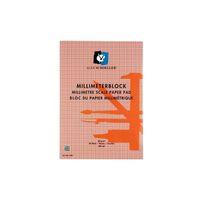 ALEX TEKNİK ( Milimetrik ) KIRMIZI BLOKNOT 80 gram A4 20 Yaprak