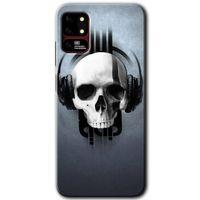 Reeder S19 Max Kılıf HD Desen Baskılı Arka Kapak - Müzik Kurukafa