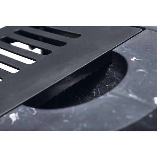 Beeztees Kapalı Kedi Tuvaleti, Koku Filtreli, Siyah Mermer Antrasit, 56x39x39cm