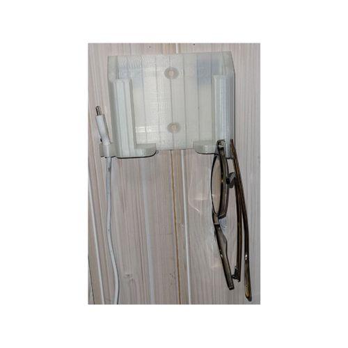 Şarj Kablosu ve Gözlük Tutucu ile Mobil Tutucu (Bu ürün Sadece Plastik parçadır - Almadan Önce Soru Sorabilirsiniz)