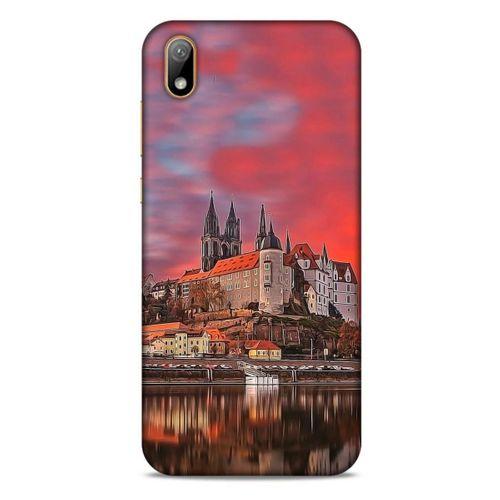 Huawei Y5 2019 Kılıf Almanya (30) Silicone Case Nehir Şato