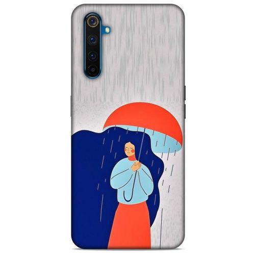 Oppo Realme 6 Kılıf Depresyon (6) Silikon Kılıf Su Yeşili