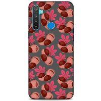 Frutix Kestane 02 Oppo Realme 5i Kılıf Desenli Silikon
