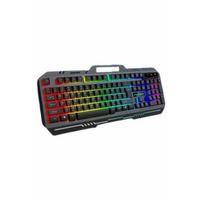 Işıklı Q Klavye Mouse Seti Siyah Klavye