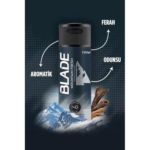 2 Adet Mountain Fresh Erkek Deodorant 150ml Leke Bırakmaz