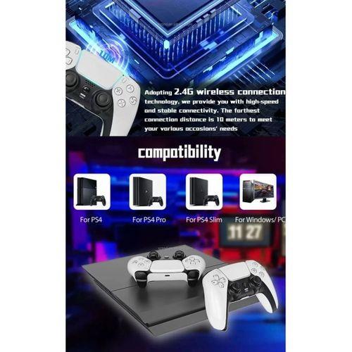 P4 Plus Bluetooth Titreşimli Ps4/ps5 Uyumlu Pc Telefon Joystick Kablosuz Oyun Kolu