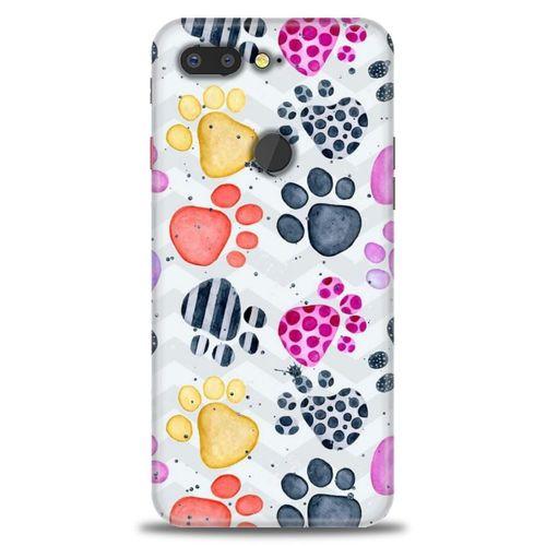 General Mobile GM 9 Pro Kılıf HD Baskılı Kılıf - Renkli Patiler + Tam Ekran Koruyucu