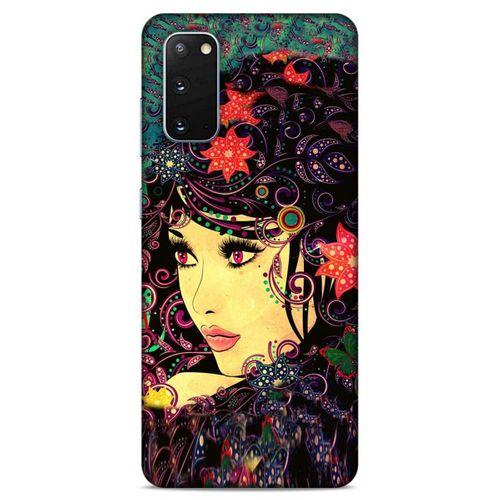 Lopard Samsung Galaxy S20 Uyumlu Kılıf Sürreal Yüzler ♀ (41) Tank Kılıf Baskılı