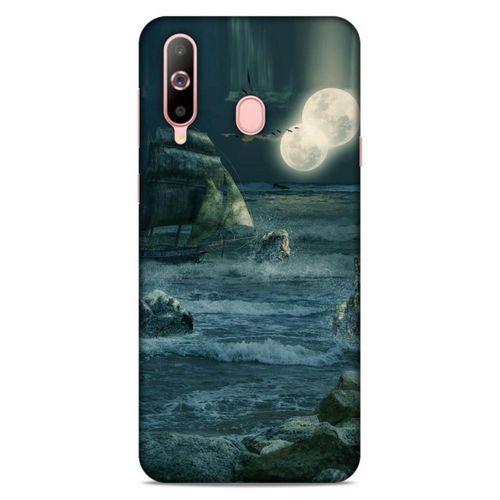 Lopard Samsung Galaxy A60 Uyumlu Kılıf Manipülasyon ☻ (13) Silikon Kap Baskılı