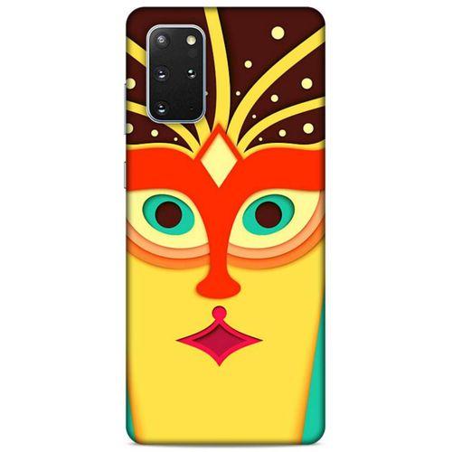 Lopard Samsung Galaxy S20 Plus Uyumlu Kılıf Soyut Sanat (1) Baskılı Kılıfı