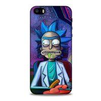 Apple iPhone SE Uyumlu Kılıf Rick And Morty (45) Liquid Air Kılıf Decoy