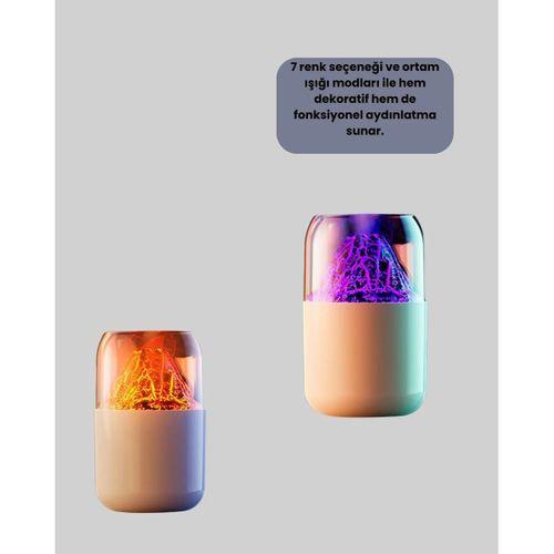 Aromaterapi Difüzörlü Sessiz Çalışan Hava Nemlendirici