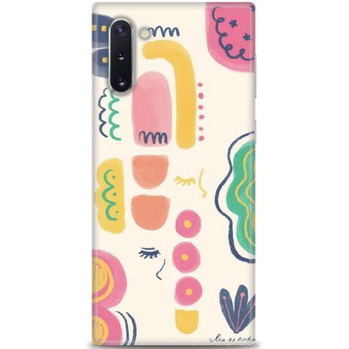 Samsung Galaxy Note 10 Kılıf HD Baskılı Kılıf - Çizim + Tam Ekran Koruyucu