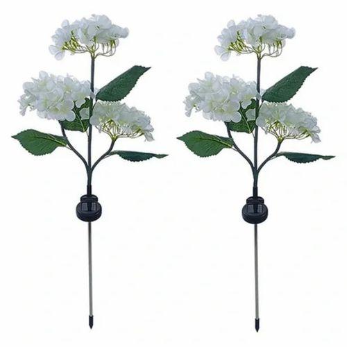 Güneş Enerjili Kazıklı Çiçek Led Lamba