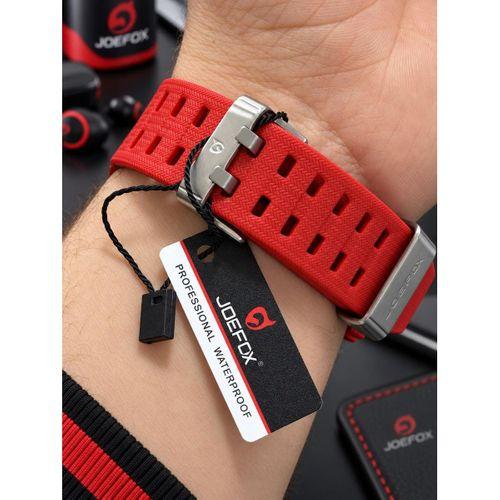Joefox Digital Ve Analog 2 Yıl Garantili Kronmetre+Takvim+Alarm+Aydınlatma Erkek Kol Saati JOE.S1