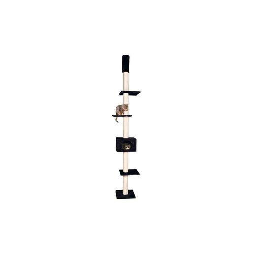 Karlıe Tırmalama Ağıcı Evli Siyah (35x35x263)