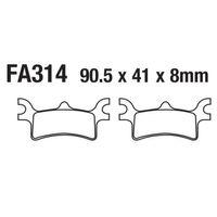 HONDA Honda Ön Fren Disk Balatası Fa314 Atv Polaris Magnum 325-500 Sportsman 400-450-500-600-700-800