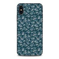 Kamuflaj 40 Apple iPhone X Kılıf Silikon Kapak