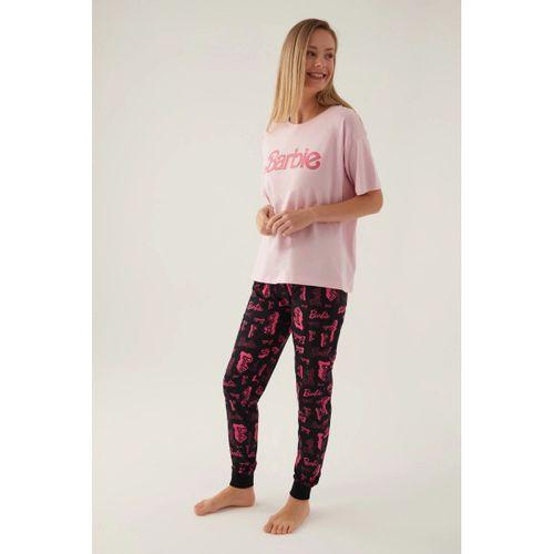 Barbie L1704-s Kadın Kısa Kol Pijama Takımı