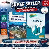 Antrenmanlarla Matematik 1 ve Paragraf Soru Bankası Seti 2 Kitap