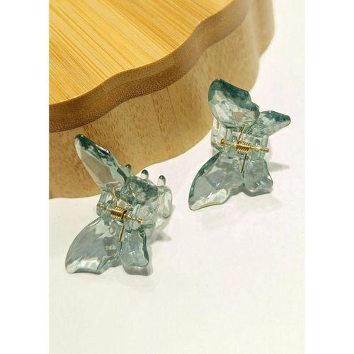 Monalisa Home 2 Li 4.5 cm Renkli Lüks Kelebek Toka